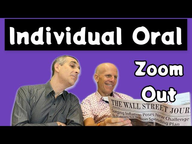 IB English - Individual Oral - How to Zoom Out