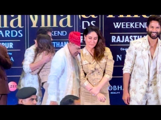 When Kareena Kapoor Khan Giving Hug To Shahid Kapoor At Iifa Award 2025 Press Conference