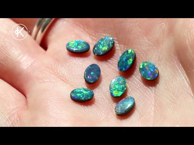 Premium Australian Opal Doublets | Kernowcraft