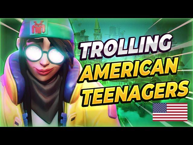 Trolling American Teenagers Politely | VALORANT