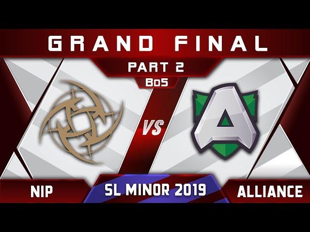 NiP vs Alliance [GREAT] Grand Final Starladder SL Kiev Minor 2019 Highlights Dota 2 - [Part 2]