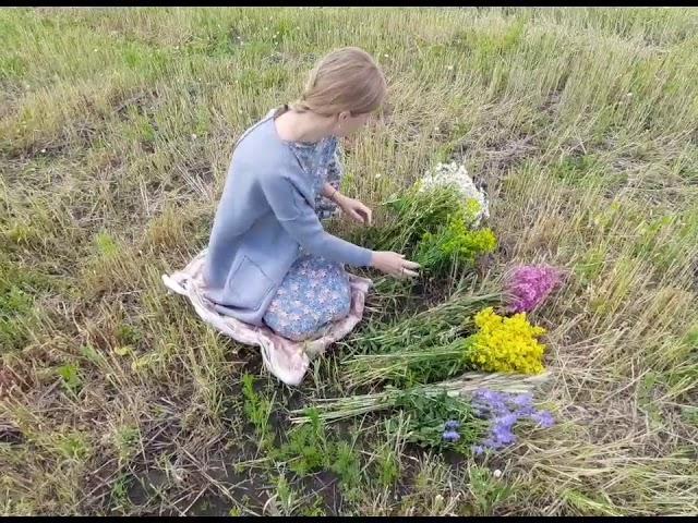 Традиции плетения венка на Ивана Купала