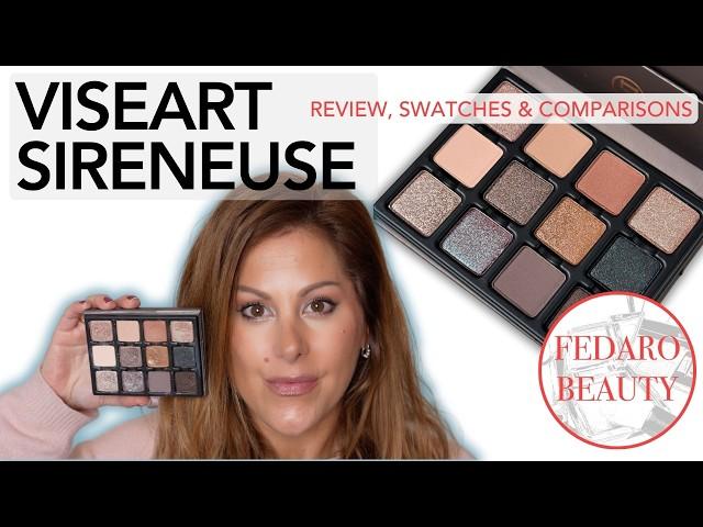 VISEART • Sireneuse Etendu • review, swatches, comparisons and looks. #viseart #viseartsireneuse