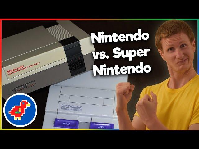 The Nintendo Entertainment System vs the Super Nintendo - Retro Bird