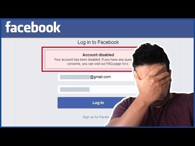 How To Recover a Disabled Facebook Account / Profile