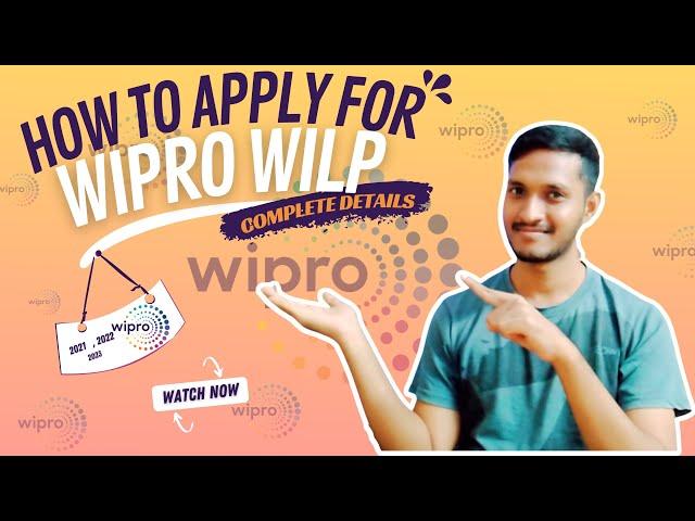 wilp wipro | how to apply for wipro wilp 2023 | wipro recruitment |