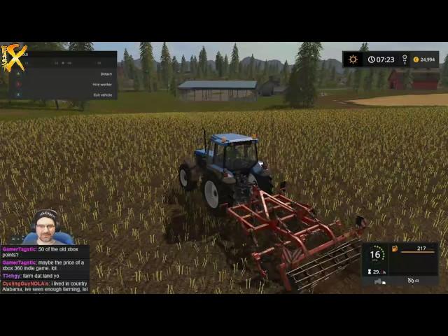 Farming Simulator 17 livestream