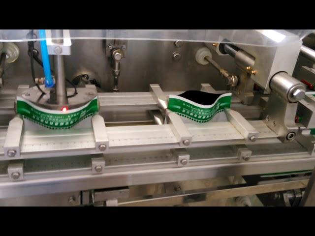 Horizontal doypack packaging machine for pre-made bags