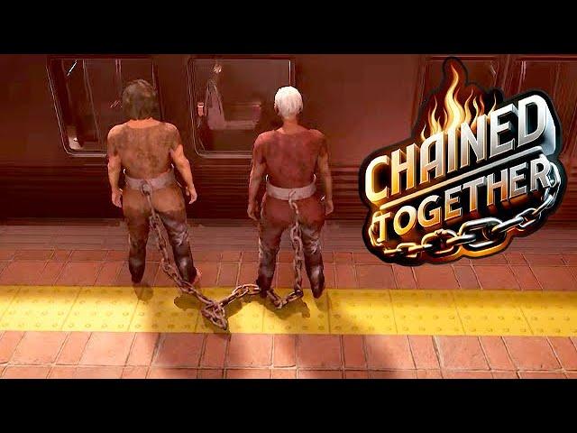 Chained Together Gameplay German #05 - Wir HASSEN Züge