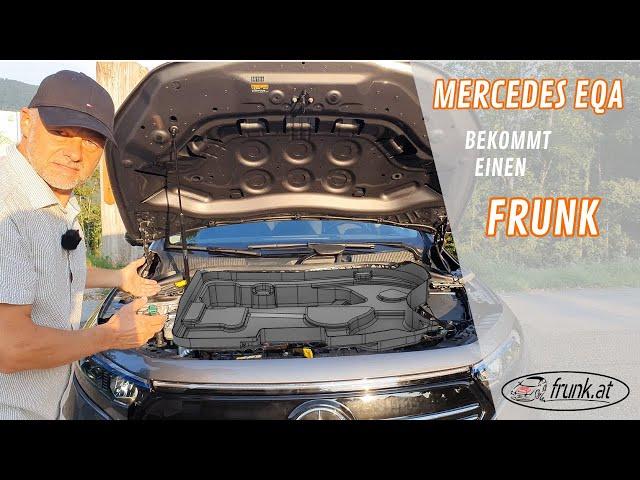 Mercedes EQA Frunk Entwicklung (vorderer Kofferraum ) #frunk #EQA #mercedes