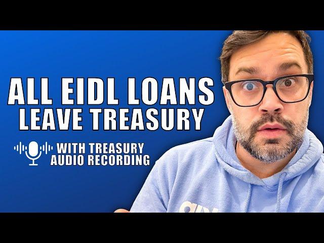 All SBA EIDL Loans Leaving Treasury