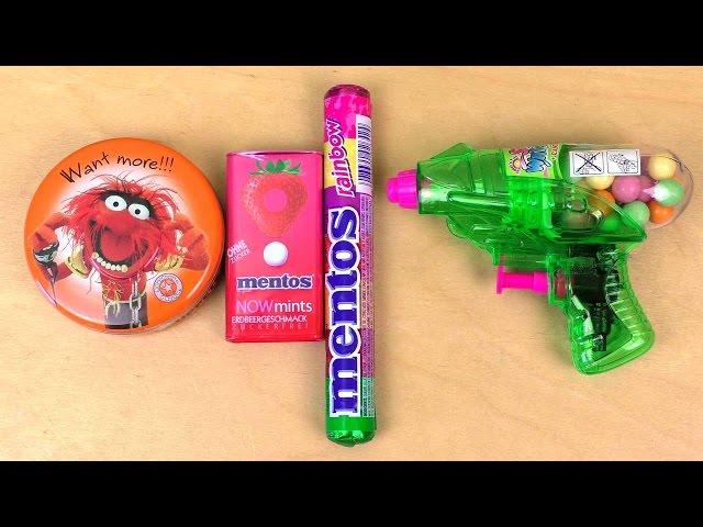 Mentos Mints | Disney The Muppets Candy | Candy Space Gun | Mentos Rainbow