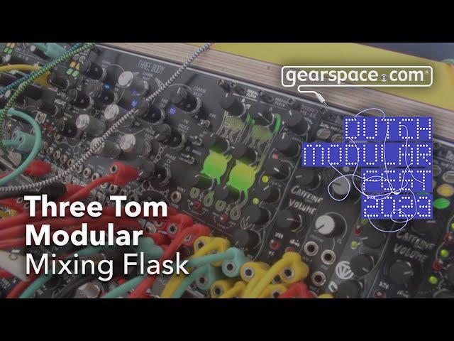 Three Tom Modular Mixing Flask - Gearspace @ Dutch Modular Fest 2023