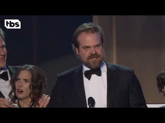 Stranger Things Cast: Acceptance Speech | 23rd Annual SAG Awards | TBS