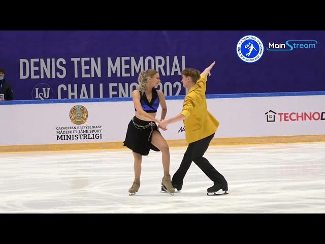 【Anastasia SKOPTCOVA/Kirill ALESHIN】RD 2021 Denis Ten Memorial Challenge