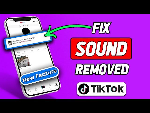 How To Fix TikTok Sound Removed / Muted (2024) Updated)