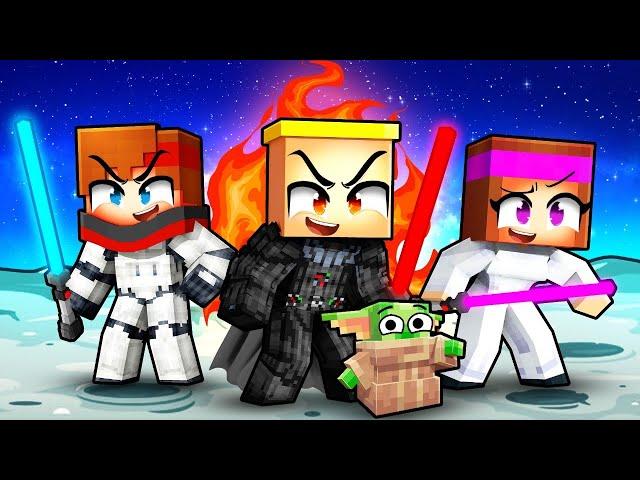 ADOPTÉ par une Famille STAR WARS sur Minecraft !