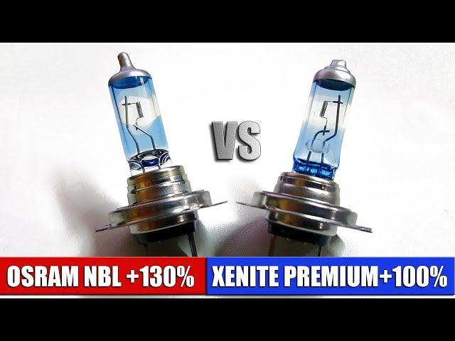 Do you need to buy expensive bulbs for a car? XENITE PREMIUM + 100% Vs OSRAM NIGHTBREAKER TEST