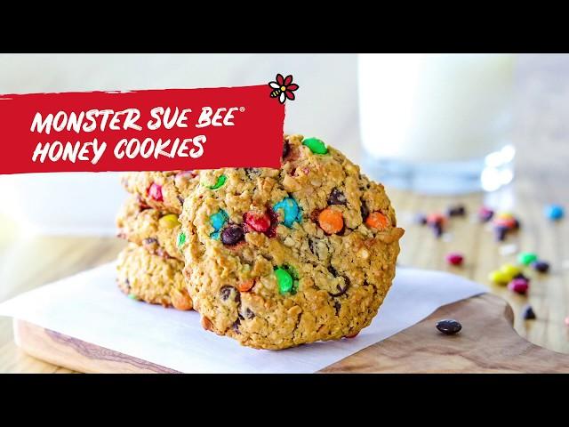 Sue Bee® Monster Honey Cookies