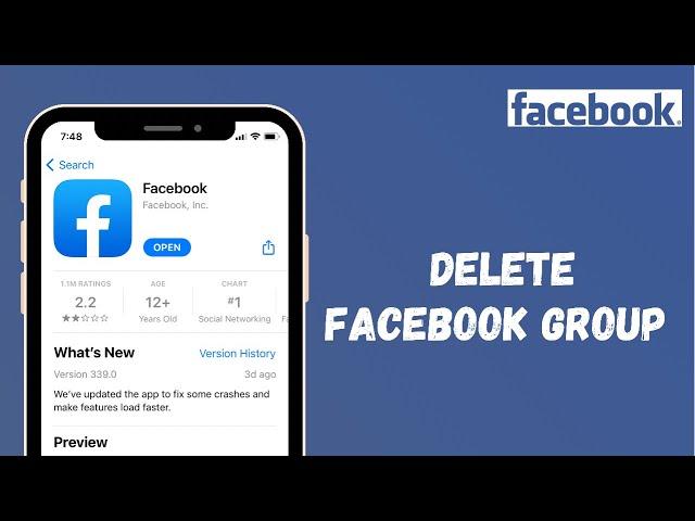 How to Delete a Facebook Group (Android & IOS) 2021