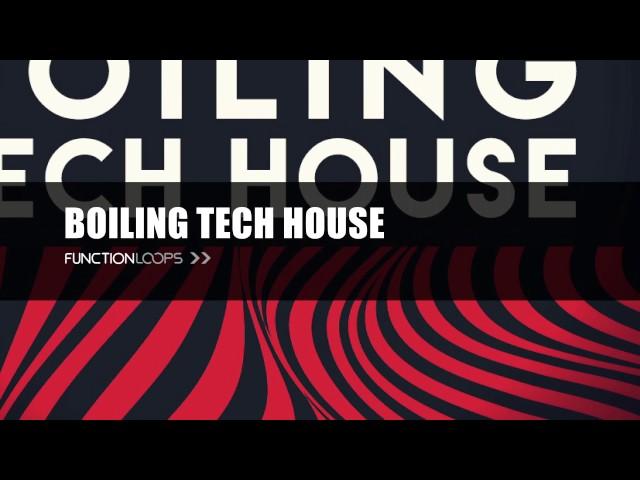 BOILING TECH HOUSE - Sample Pack | Tech House Samples, Loops, MIDI