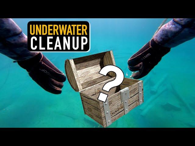 Sunken Treasure Hunt | Freediving Harbour Cleanup