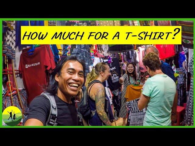 Bargain Hunting in INDONESIA - Shopping at a SUMATRAN CRAFT MARKET || Lake Toba