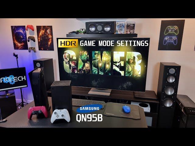 PS5 / Xbox - HDR Game Mode Picture Settings - Samsung QN95B