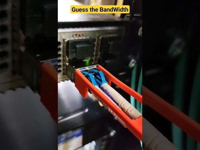 guess the module speed? #fiber #fiberlaser #sfp #shorts #youtubeshorts #opticalfiber New sfp install