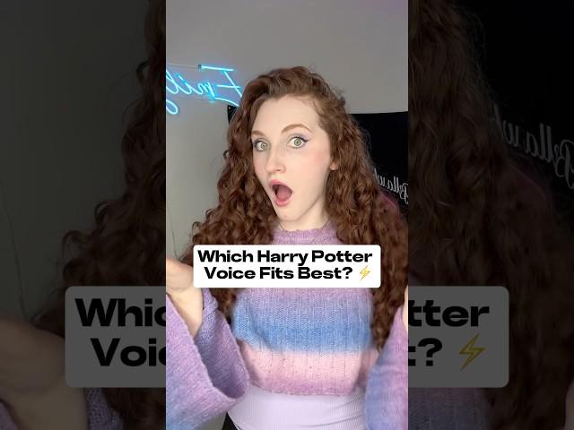 Which Harry Potter️ Voice Fits Best?