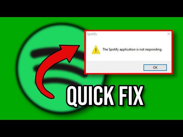 The Spotify Application is not Responding | Quick Fix!