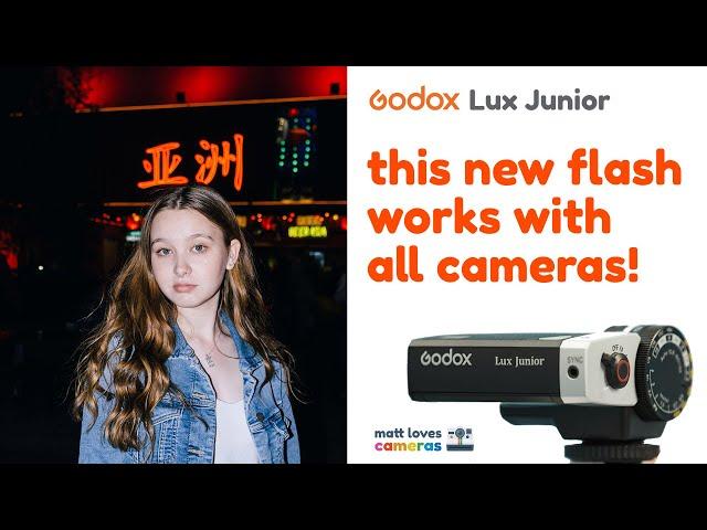 Godox Lux Junior Retro Camera Flash Review with Digital & Film (Fujifilm X-T4 / Contax G1)