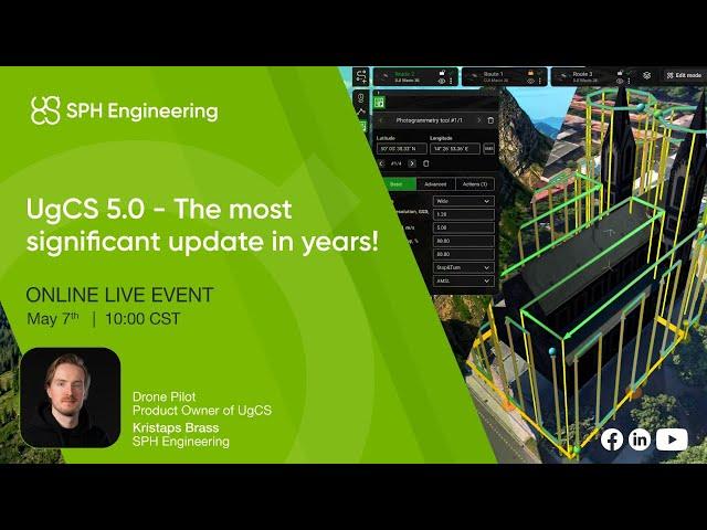 Live Webinar | UgCS 5.0 - The most significant update in years!