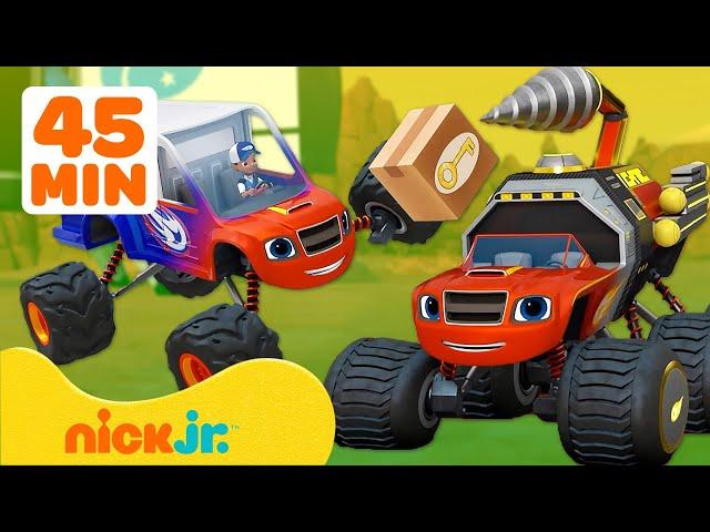 Blaze and the Monster Machines | Blaze verwandelt sich in ein Lieferauto! mit AJ | Nick Jr.