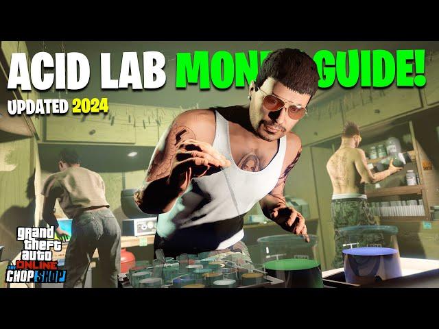 GTA Online ACID LAB Money Full Guide *UPDATED* | Business Guide & Tips To Make MILLIONS