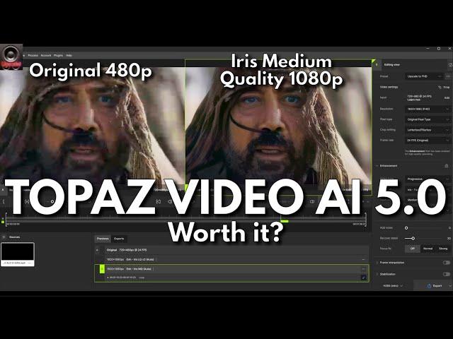 Topaz Video AI (Version 5.0) | Is it worth the upgrade?