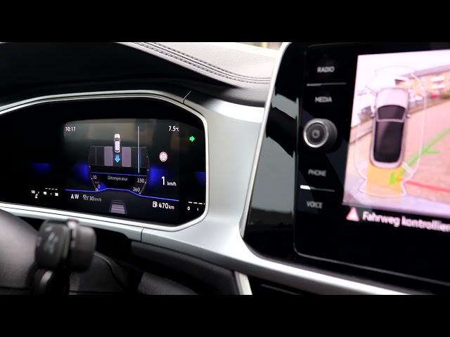 Der VW Park Assist / Parklenkassistent im T-Roc 2023