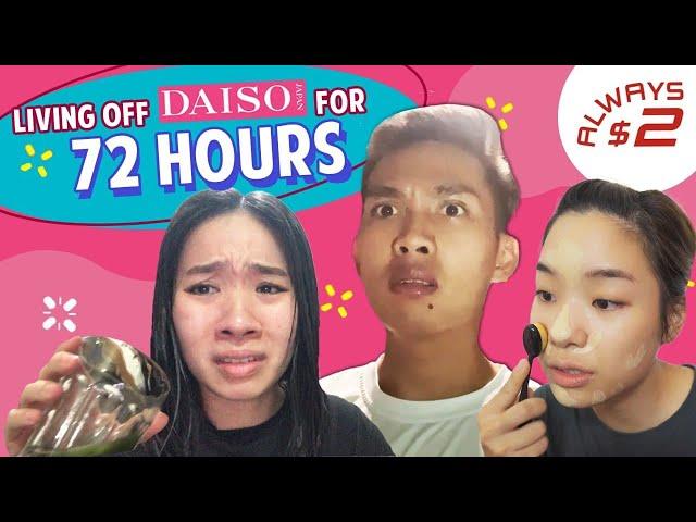 Singaporeans Try: Living Off Daiso Products For 72 Hours