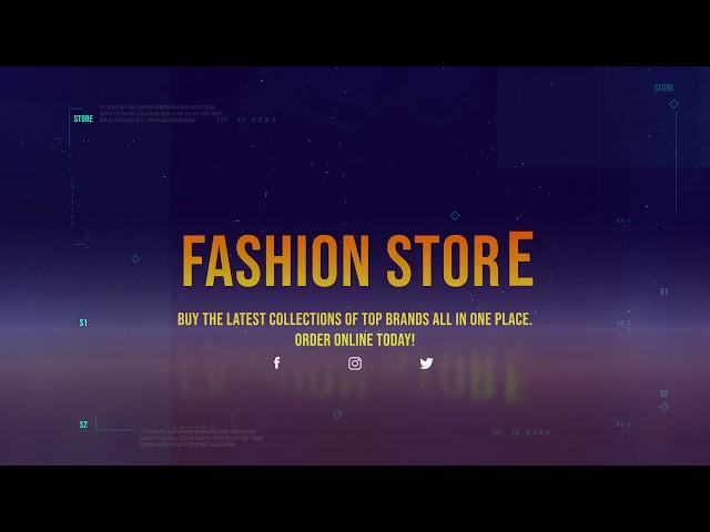 Fashion Store by Silver_Motion for Adobe After Effects