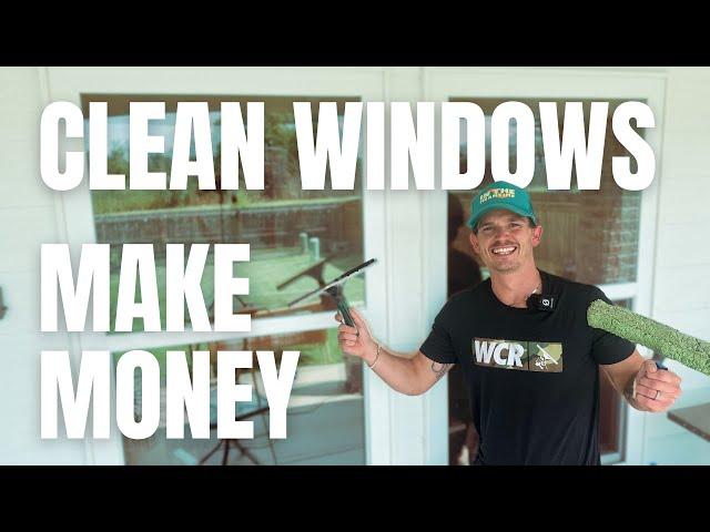How to Clean Windows | Huge ROI Side Hustle