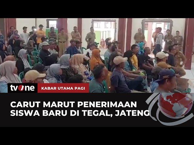 Carut Marut Penerimaan Siswa Baru di Sejumlah Daerah karena Sistem Zonasi | Kabar Utama Pagi tvOne