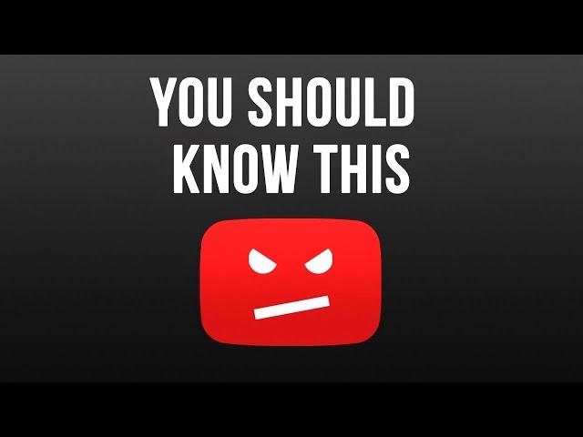 5 Forbidden Things that Can Get You Banned on YouTube