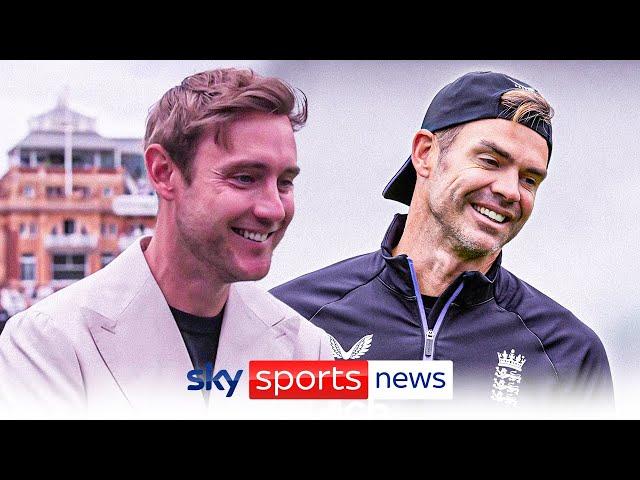 Stuart Broad pays tribute to James Anderson for final England test match