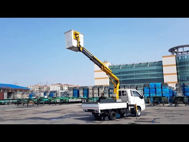 BONGO III 1.2 TONS WITH 10 METER SKY DONGHAE (200 KG OPERATOR WEIGHT+OUTRIGGERS)