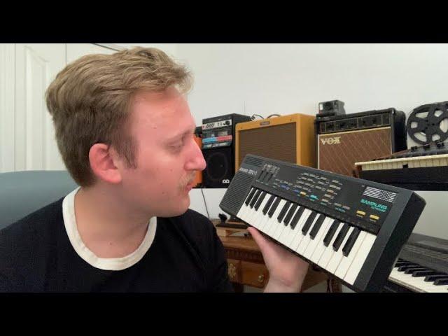 MAKING LO-FI SYNTH SOUNDS WITH THE CASIO SK-1 / How I use the SK-1 in my dreamy indie music.