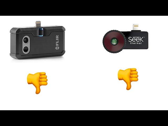 #10 UNreviews: Flir One Pro vs Seek CompactPRO thermal camera review and comparison.
