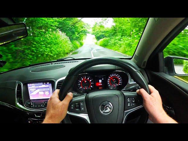 Holden HSV GTS POV drive through Welsh Touge A4096