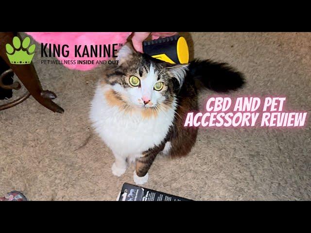 King Kanine CBD oil and accessory unboxing