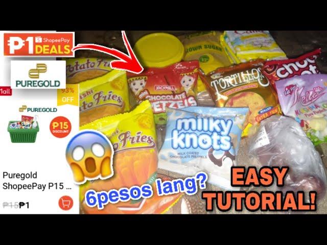 PUREGOLD SHOPEEPAY VOUCHER FOR ONLY 1 PESO