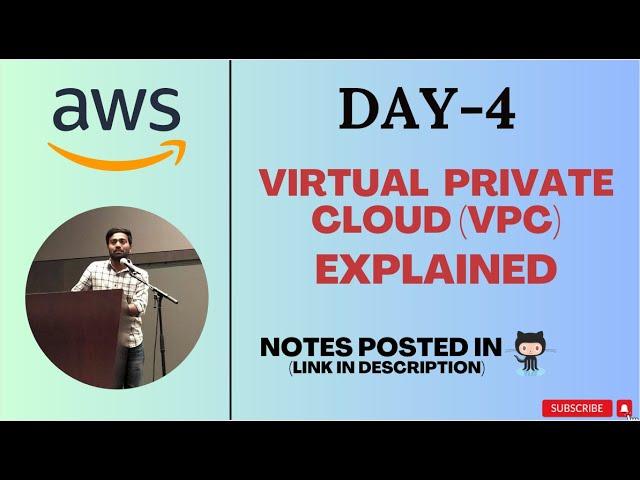 Day-4 | Best VPC explanation| VPC explained in 30 mins| 4K quality| #devops #aws #abhishekveeramalla